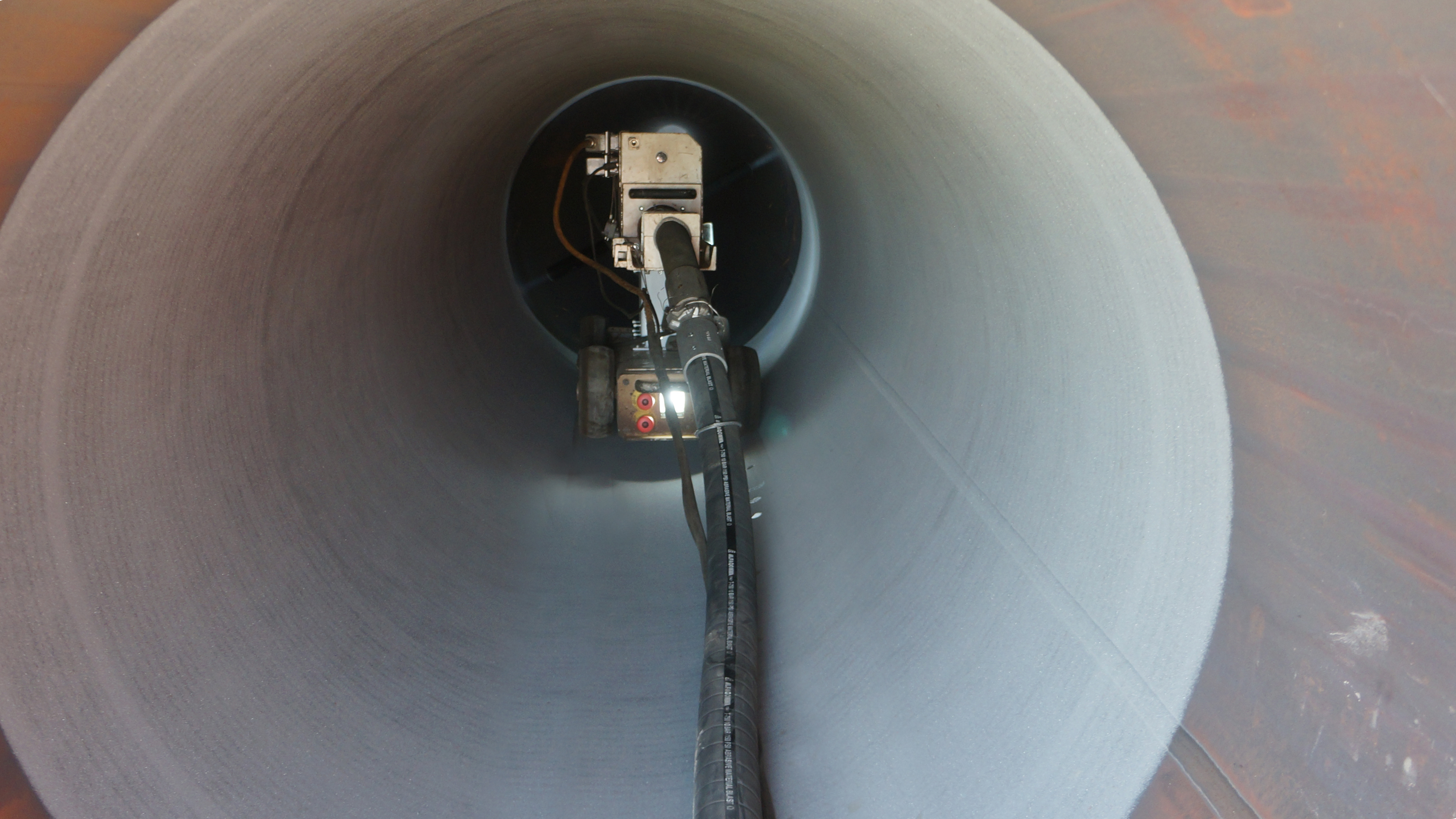 Robotic Pipe Blasting